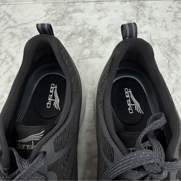DANSKO Sky Lightweight Mesh Black Walking Sneaker Women’s Sz EU 38 / US 8 - Picture 10 of 15